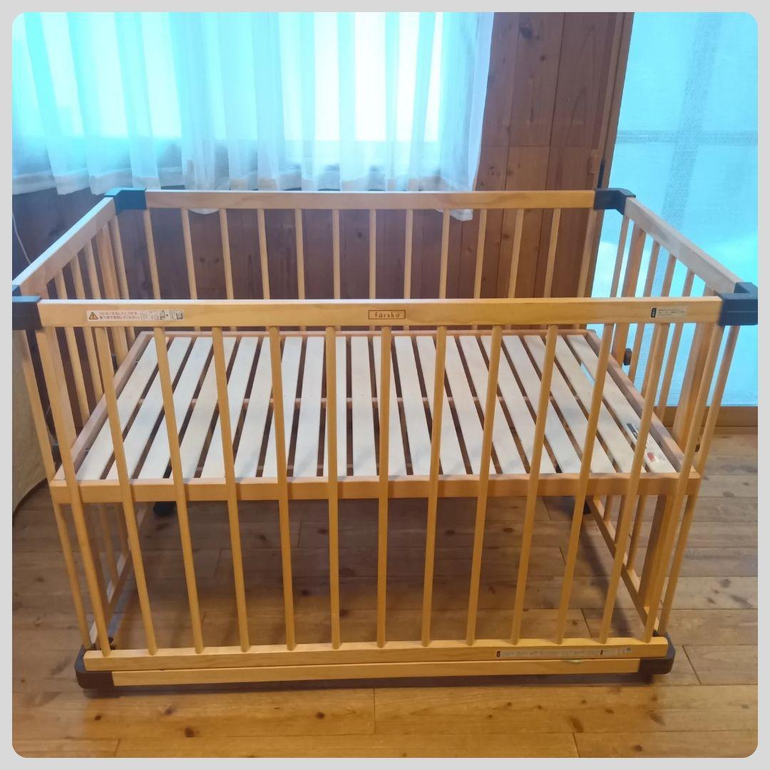 ファルスカ　ベビーベット　 ベッドサイドベッド03 ファミリーマート