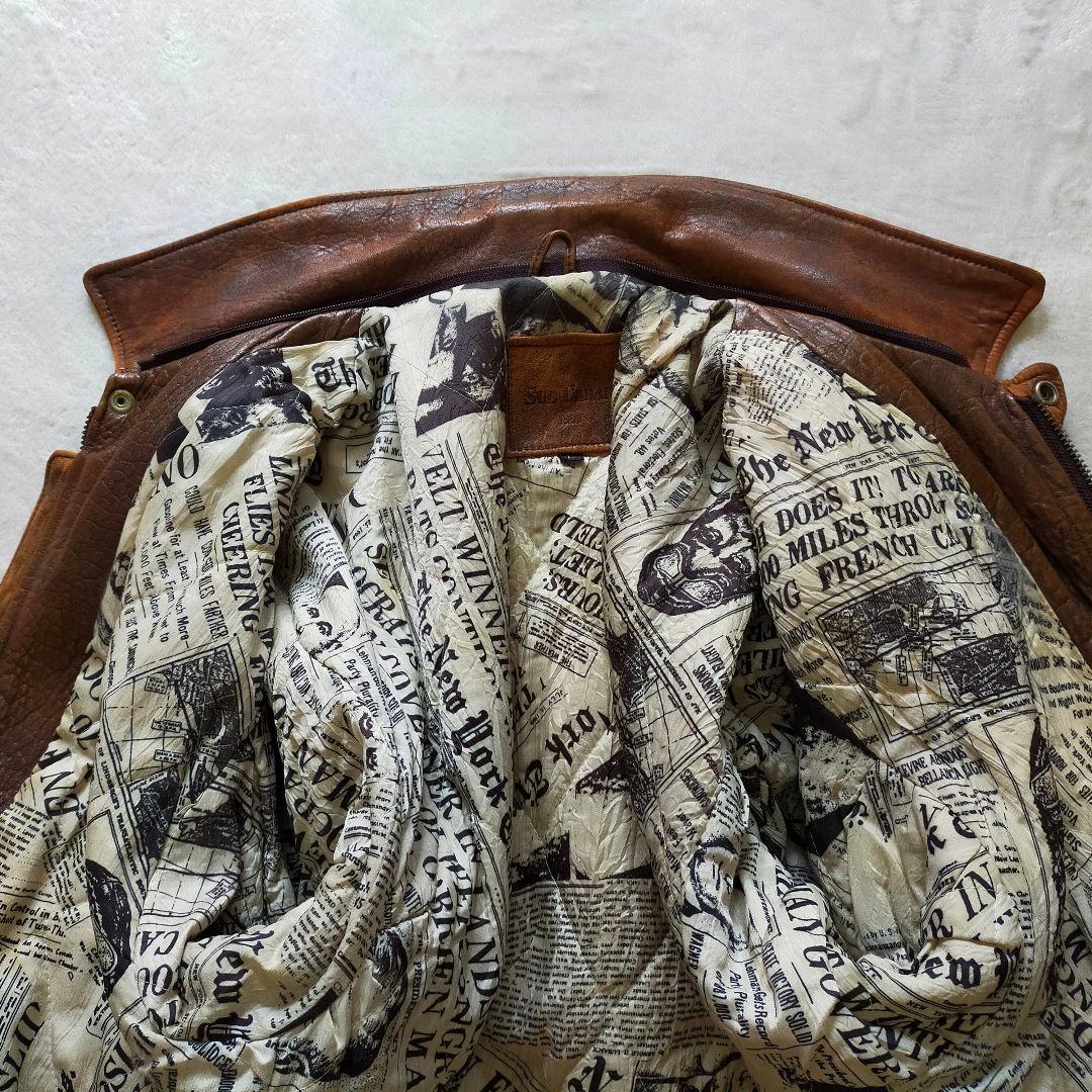 80S 90S　G-1タイプ　L　レザージャケット　フライトジャケット