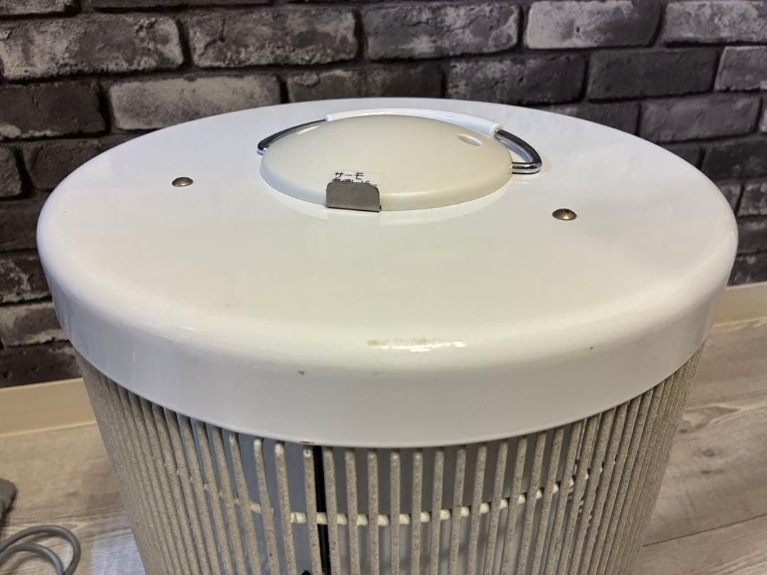 夢暖望　アールシーエス(RCS) 暖話室1000型 (ホワイト) 電気ヒーター