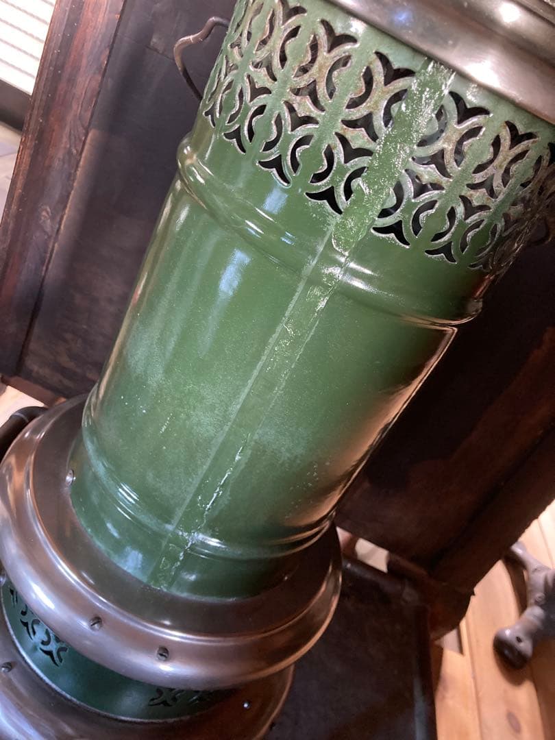 ハラーオリジナルOriginal Hallerヴィンテージ石油ストーブ真鍮タンク