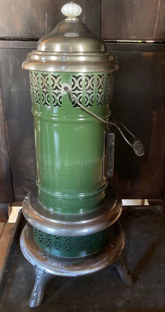 ハラーオリジナルOriginal Hallerヴィンテージ石油ストーブ真鍮タンク