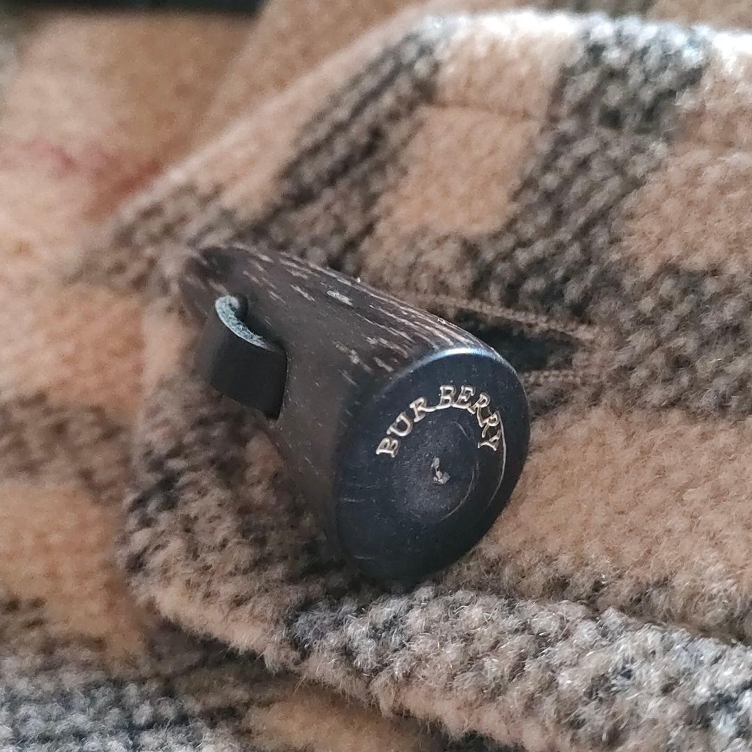 バーバリーロンドン　MINI DUFFLE 99　ダッフルコート　ノバチェック