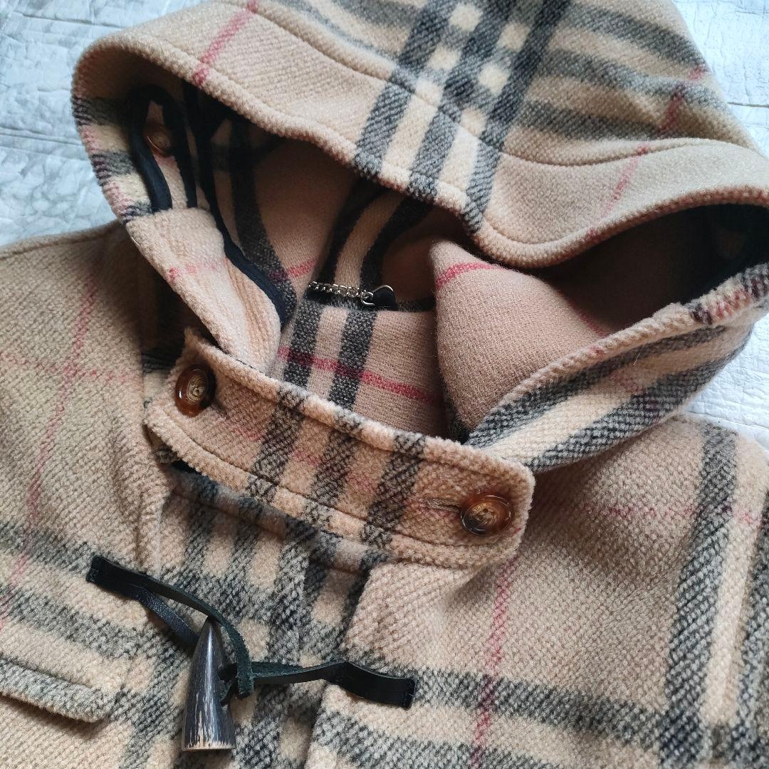 バーバリーロンドン　MINI DUFFLE 99　ダッフルコート　ノバチェック
