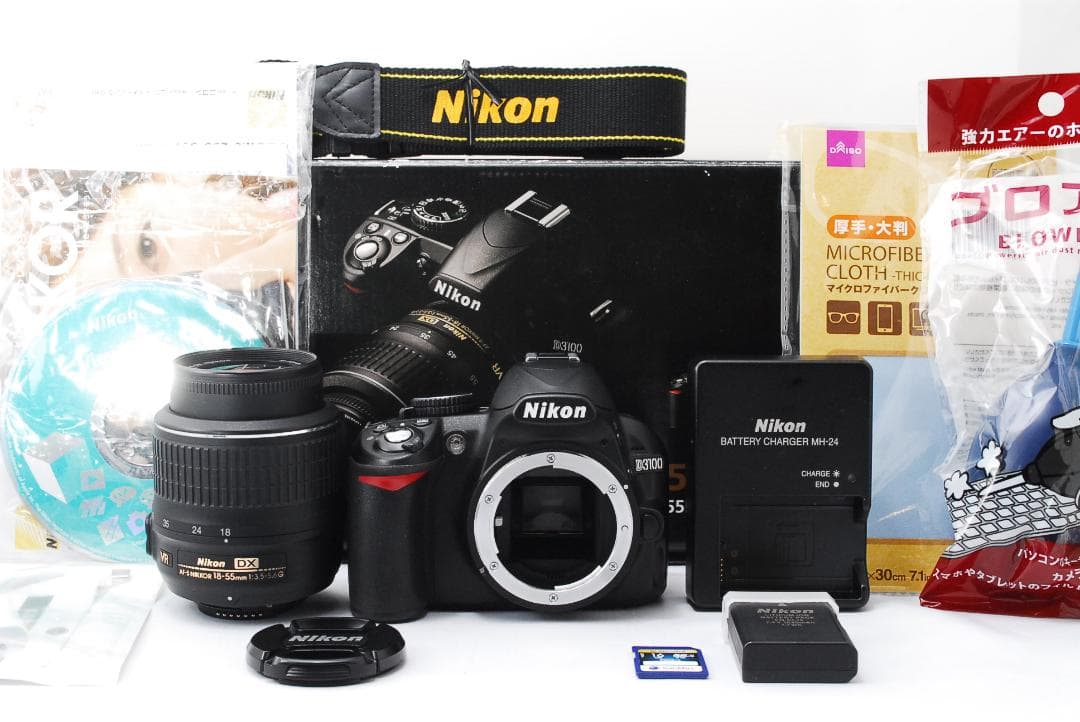【ショット数少 美品】Nikon D3100　スマホ転送　動画OK　一眼レフ