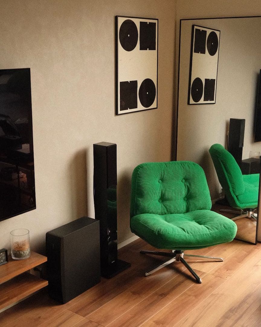 《新品▽△未開封》 ディヴリンゲ ソファ イケア 回転パーソナルチェア 椅子