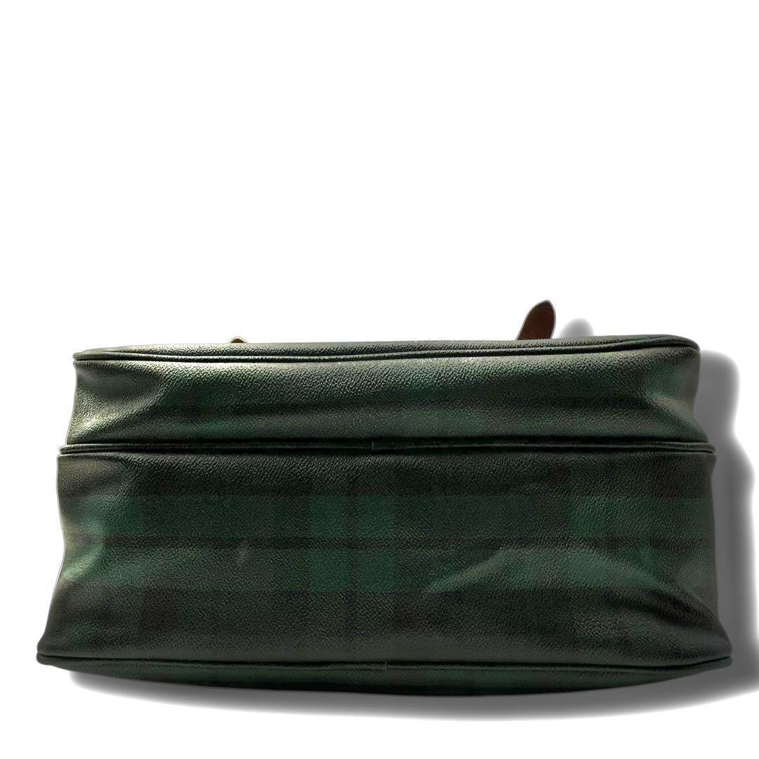 極美品 ラルフローレン ショルダーバッグ メッセンジャーバッグ PVC チェック