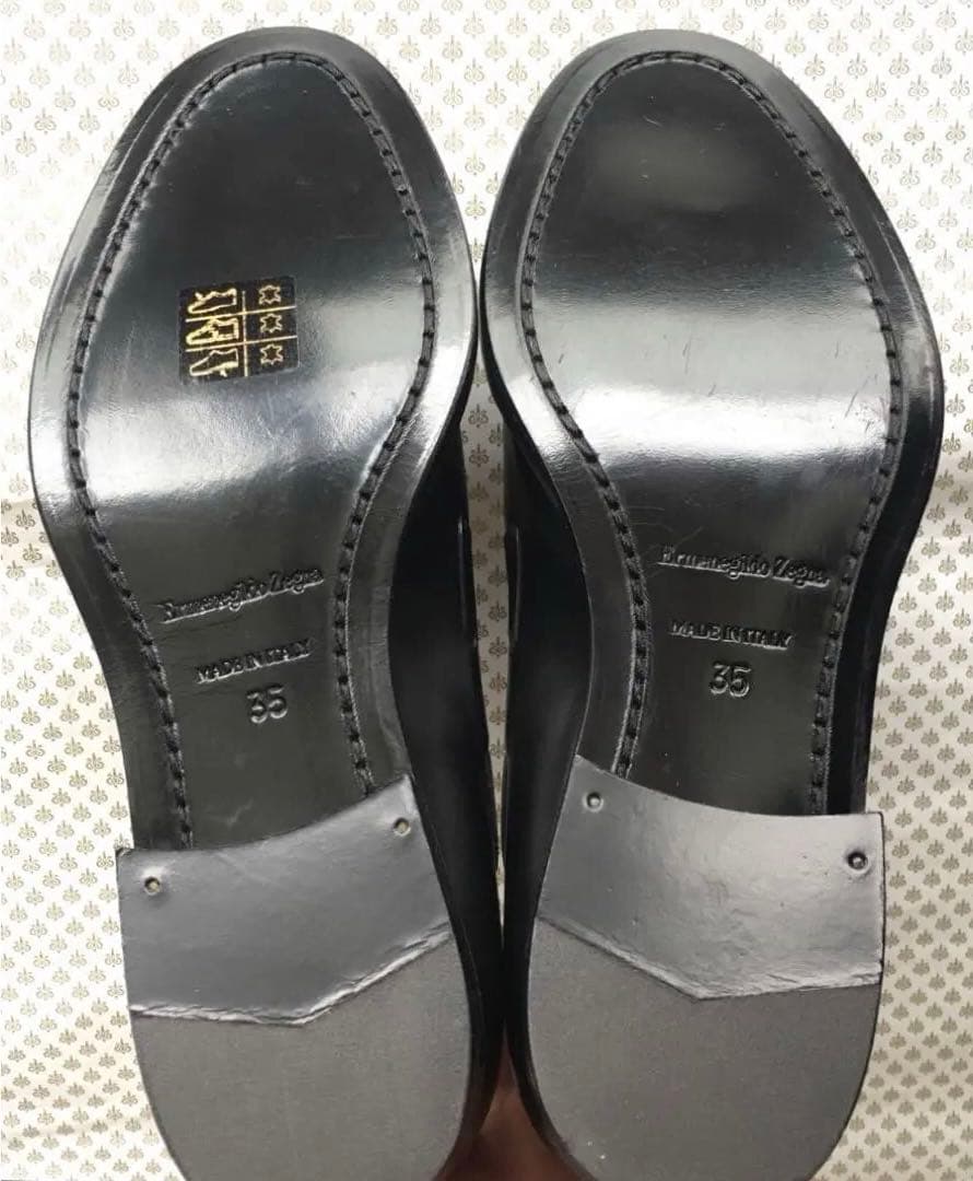 Ermenegildo Zegna 高級本革タッセルローファー