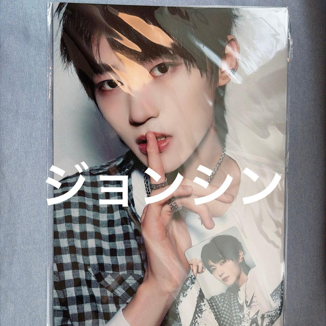 BOYS2PLANET ボイプラ2 展示会　トレカ　a4フォト ジョンシン