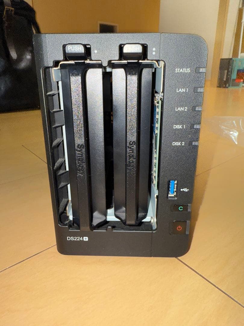 外付けハードディスク・ドライブ Synology DS224+ NAS
