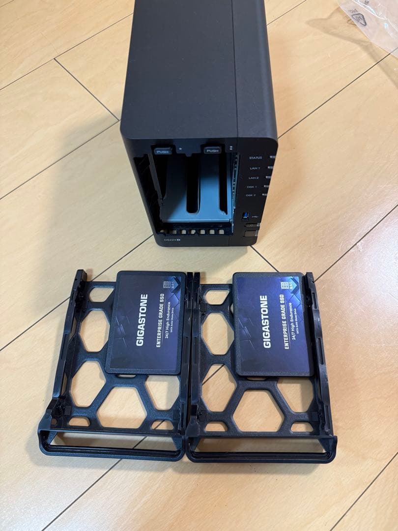 外付けハードディスク・ドライブ Synology DS224+ NAS