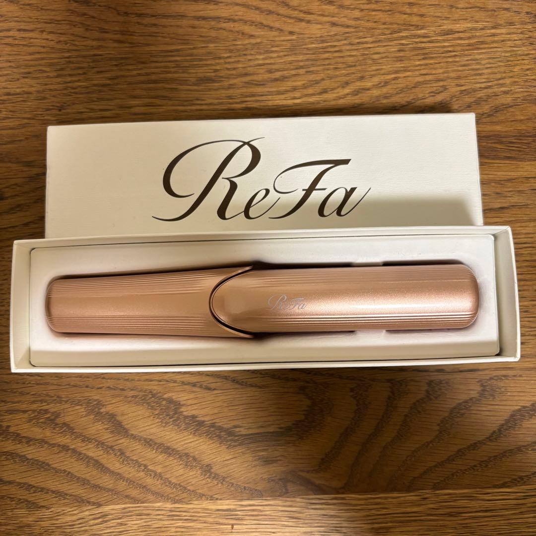 リファ　フィンガーアイロン　美品　ピンク