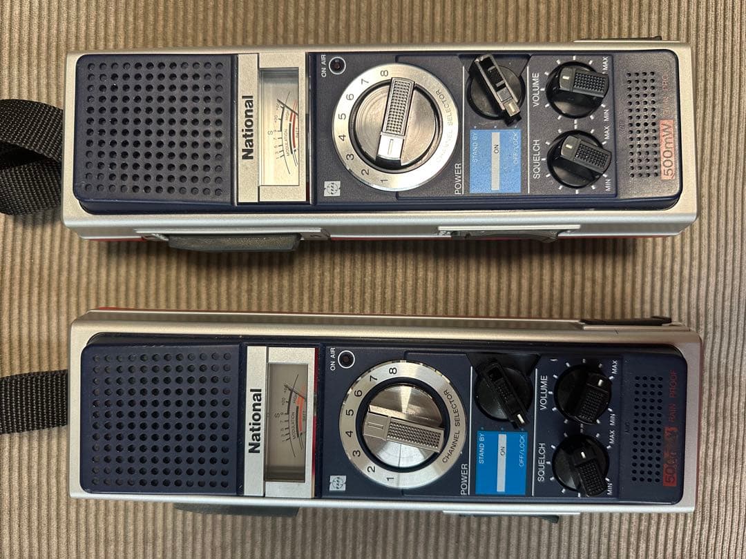 昭和レトロ　RJ-480D National トランシーバー 500mW