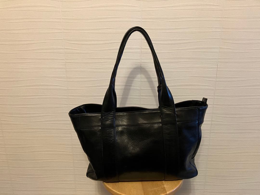 【値下】aniary　アニアリ　レザー　トートバッグ　A4可　ブラック　ビジネス