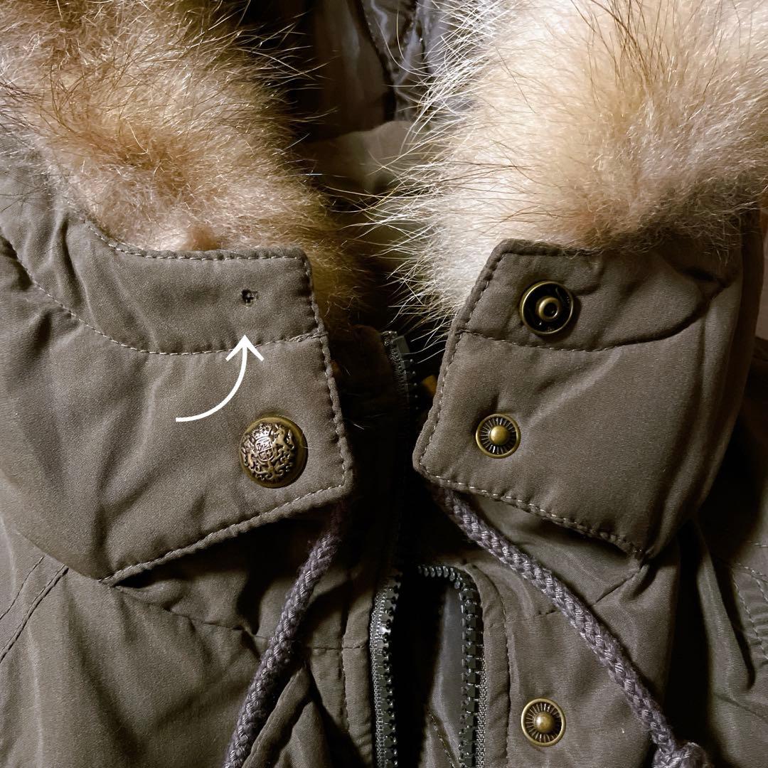 モッズコート ミリタリー ジャケット リアルファー 平成ギャル y2k グランジ