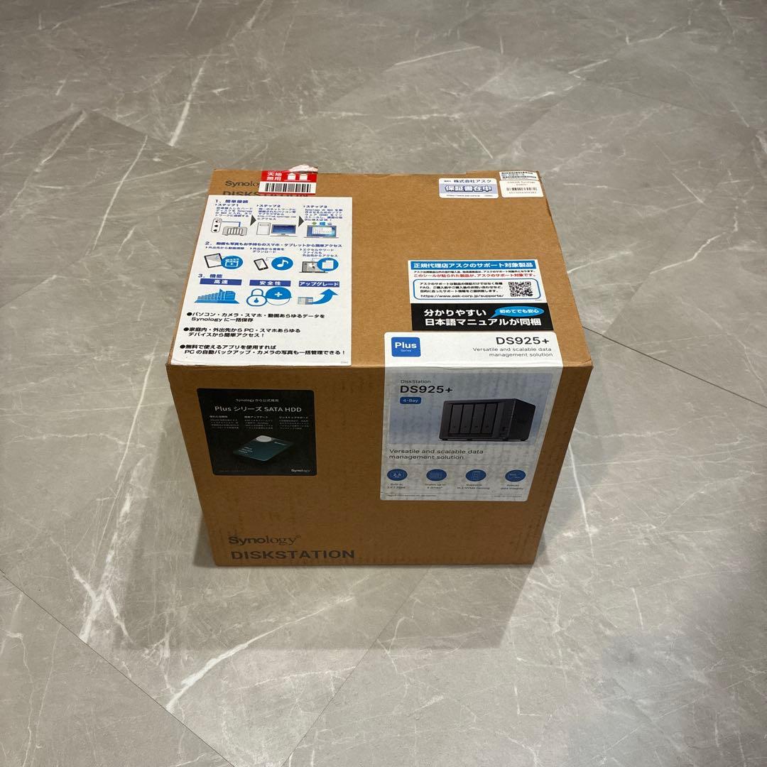 新品未使用　Synology DS925+