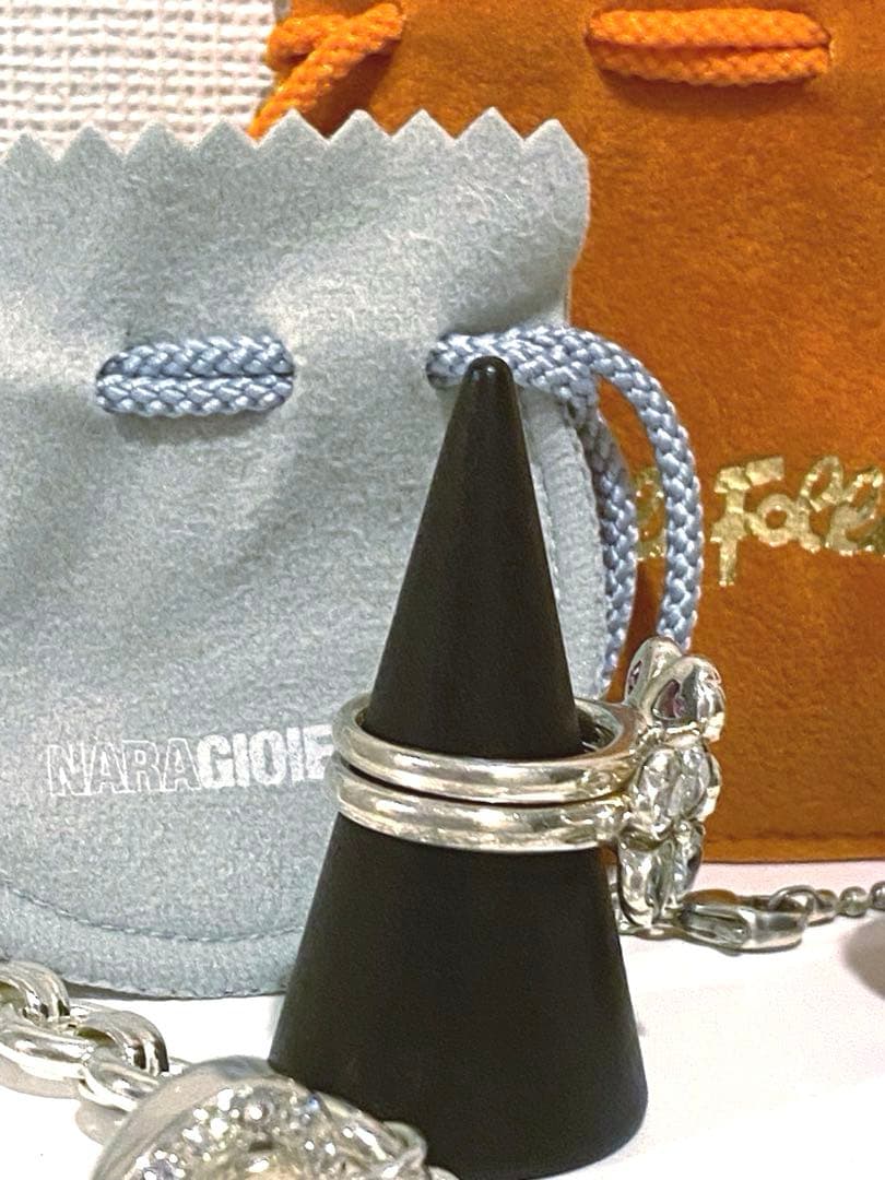 ナラジョイエ メッサジオ リング クローバー 限定 シルバー