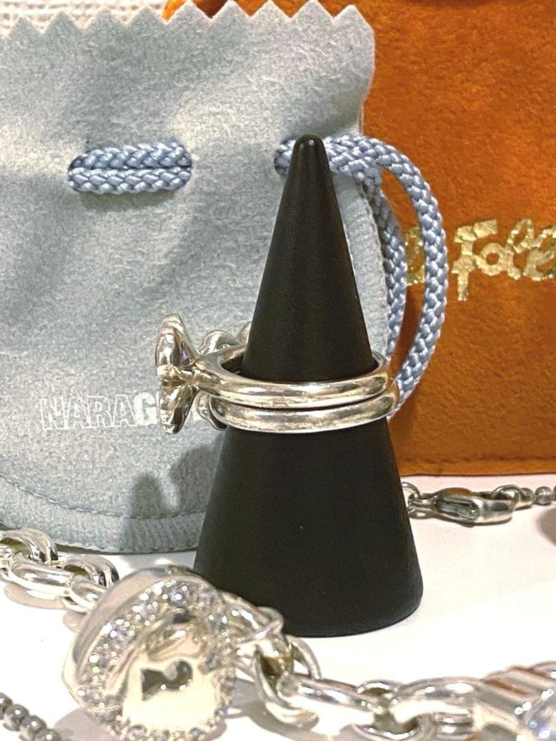 ナラジョイエ メッサジオ リング クローバー 限定 シルバー