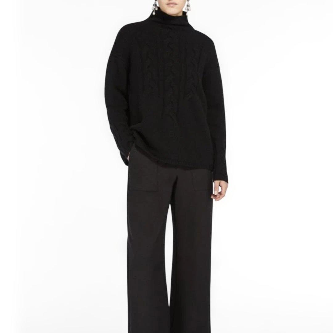 マックスマーラ カシミヤニット ケーブルニット ハイネック KRISS 2022