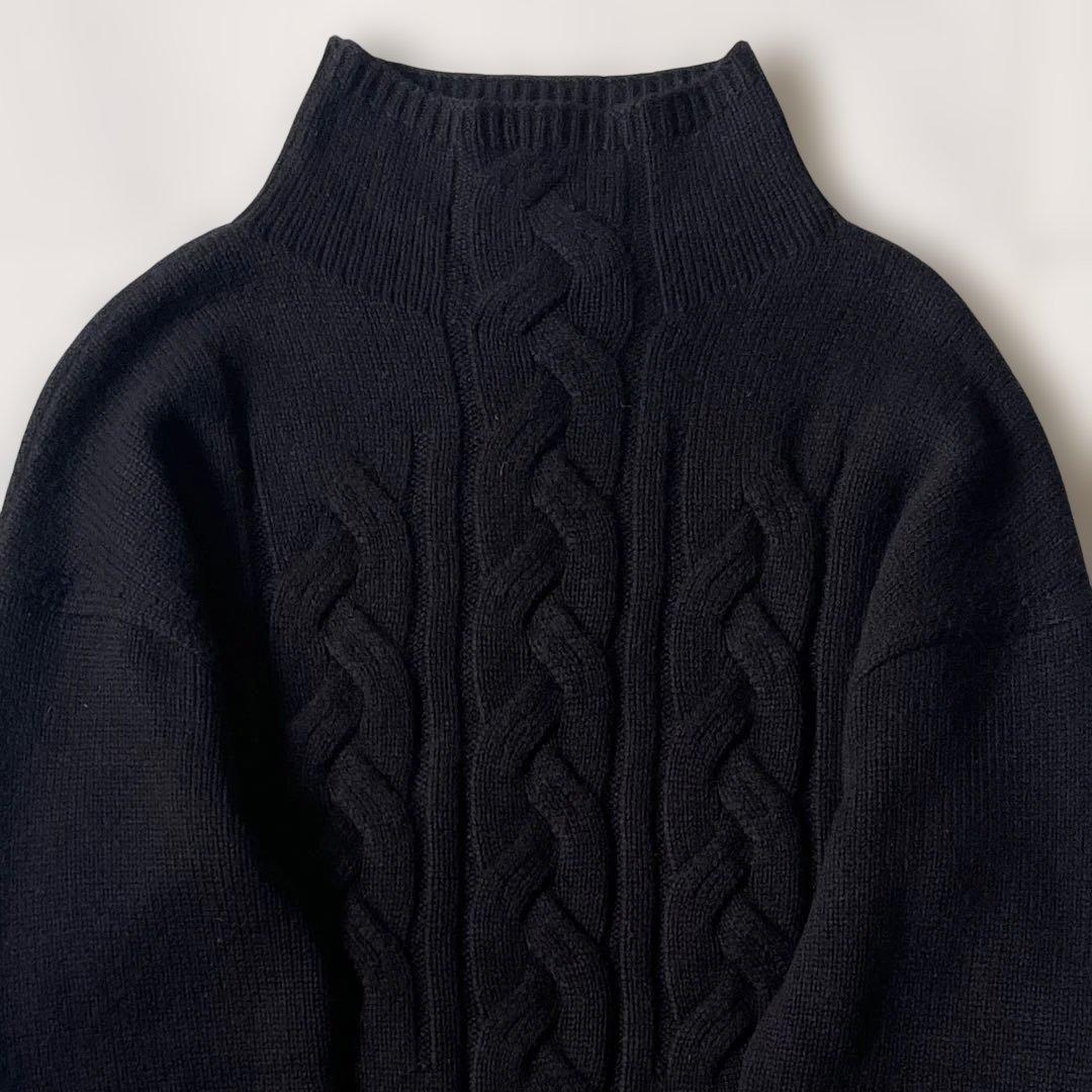 マックスマーラ カシミヤニット ケーブルニット ハイネック KRISS 2022