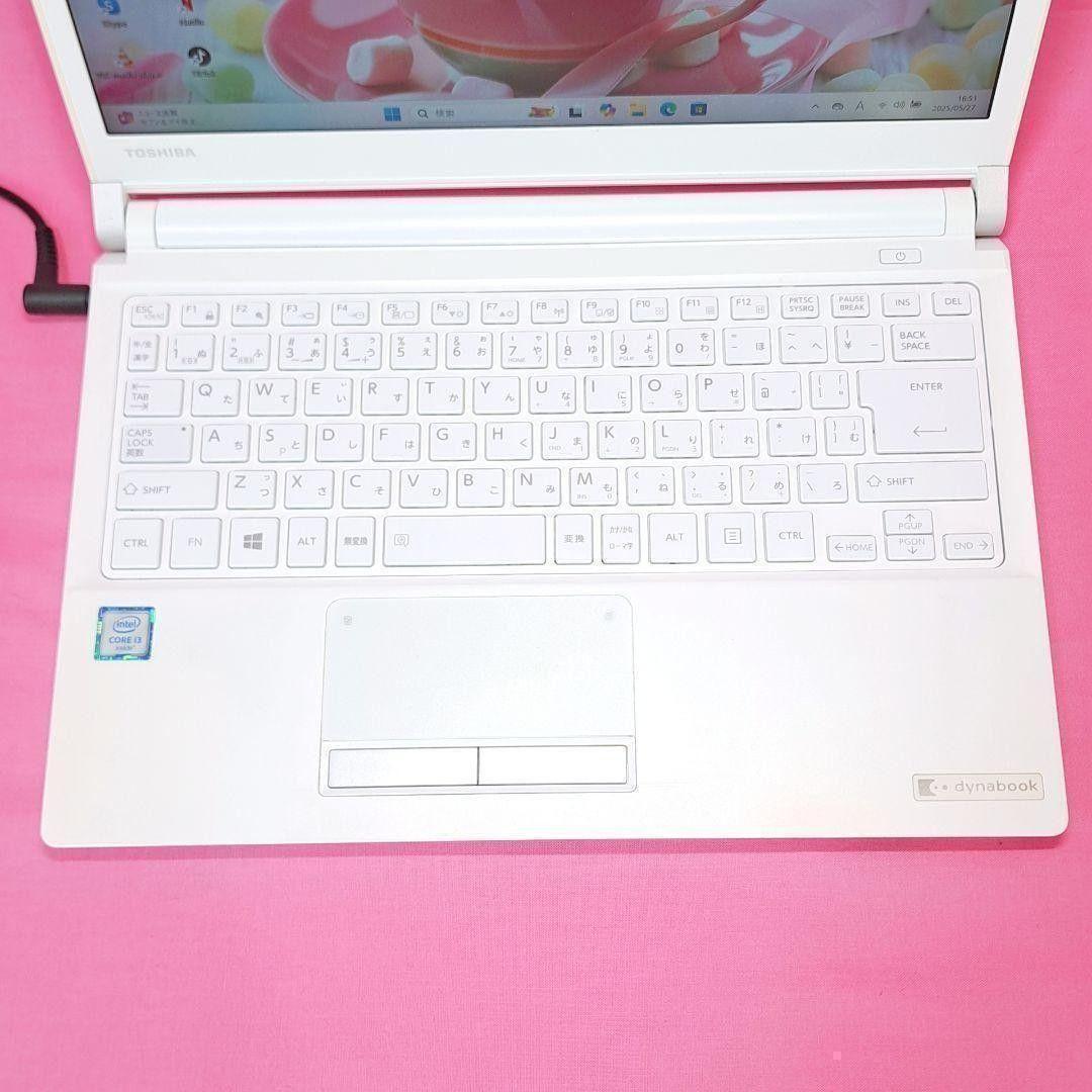 D33 小型 6世代i3/SSD/8GB　東芝ノートパソコン Windows11