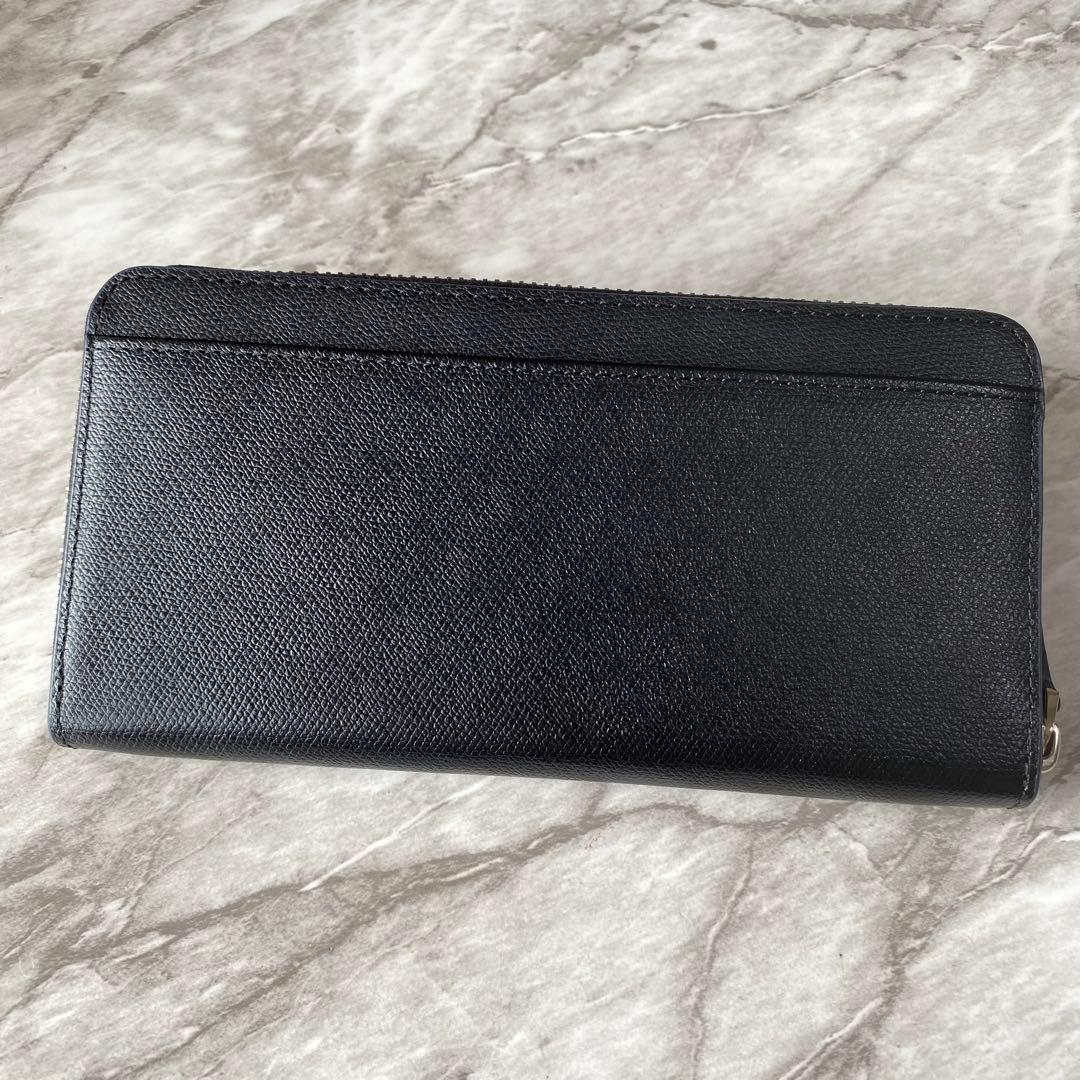 2493【新品★定価2.7万円】アニエスベー★長財布★メンズ★ブラック★ラウンド