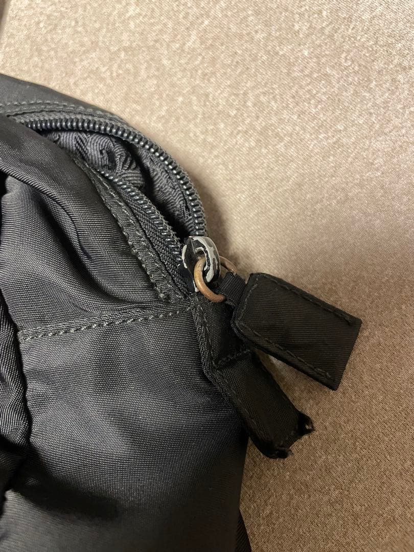 PRADA ミニボストン ナイロン フォーマルバッグ ブラック 三角ロゴ