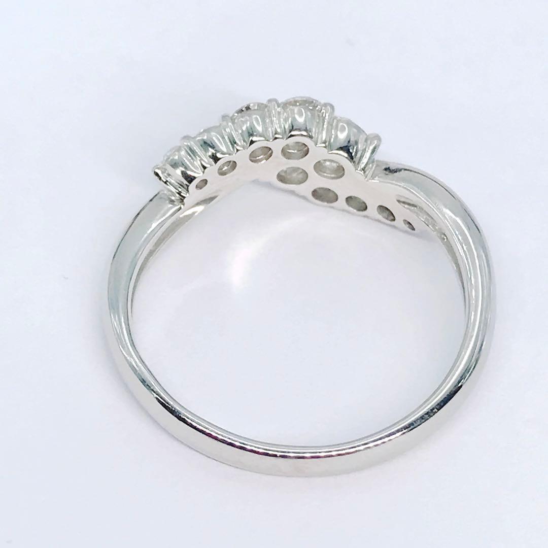 0.70ct SEIKO ダイヤモンドリング PT900 セイコージュエリー