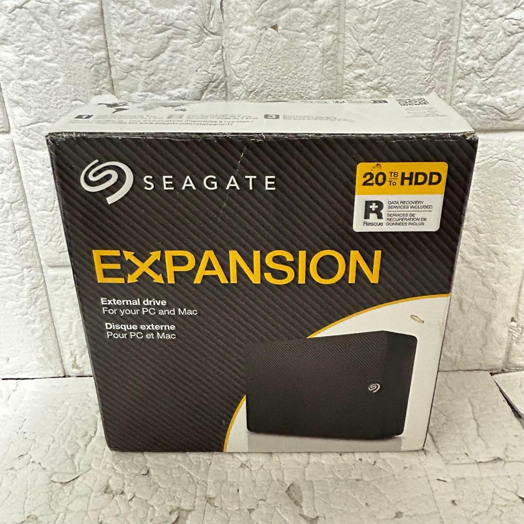 SEAGATE EXPANSION 外付けハードディスク　20TB