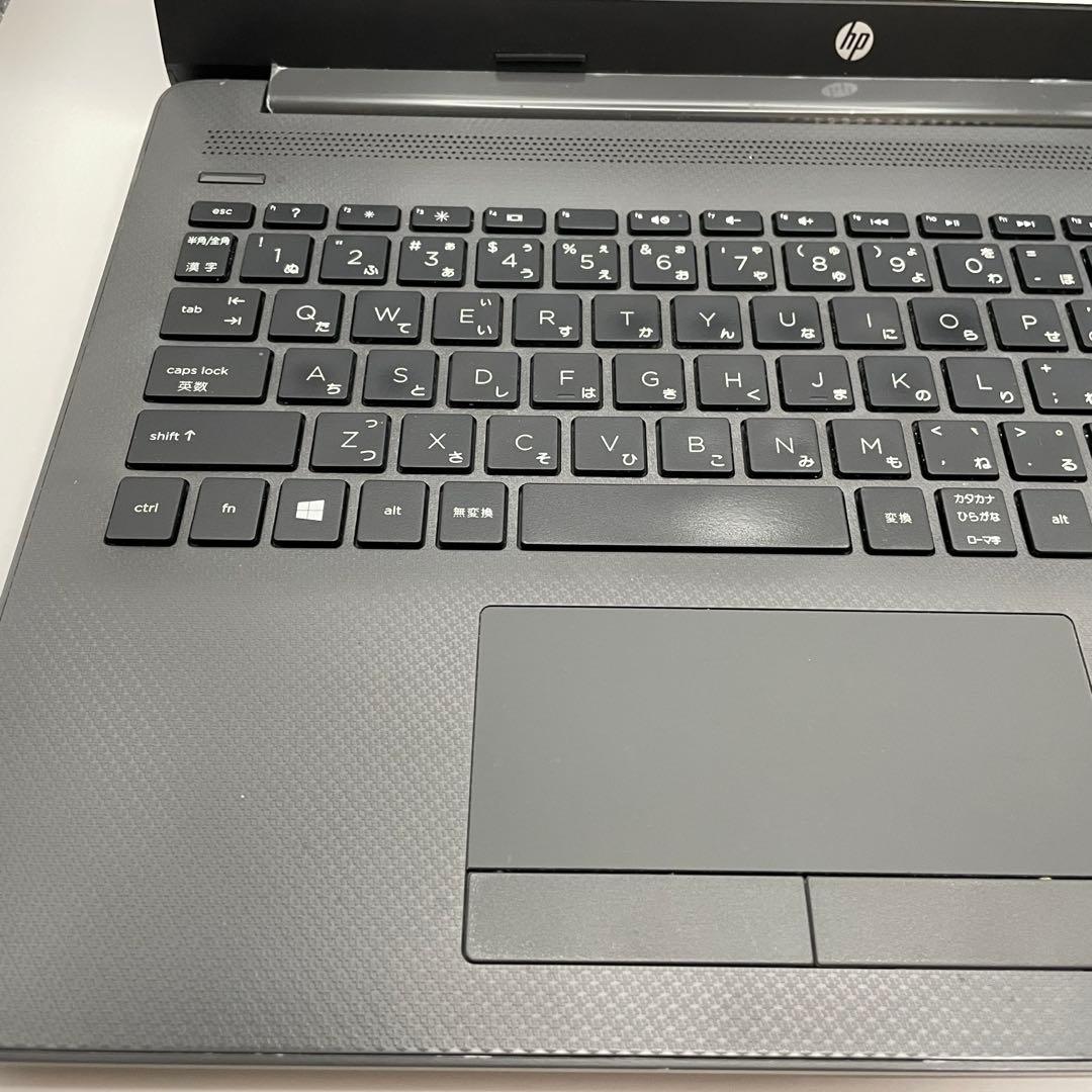 ノートPC/黒/i5/12GB/SSD256GB/Office2024/HP