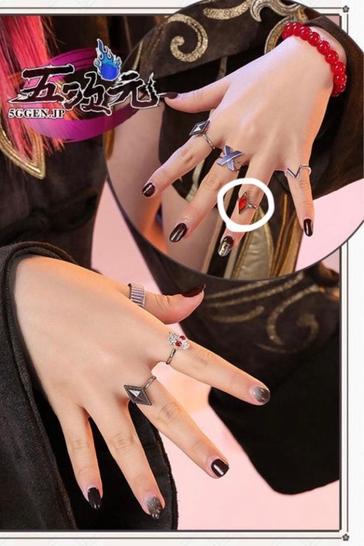 三分妄想　原神　胡桃　コスプレ　衣装　ウィッグ