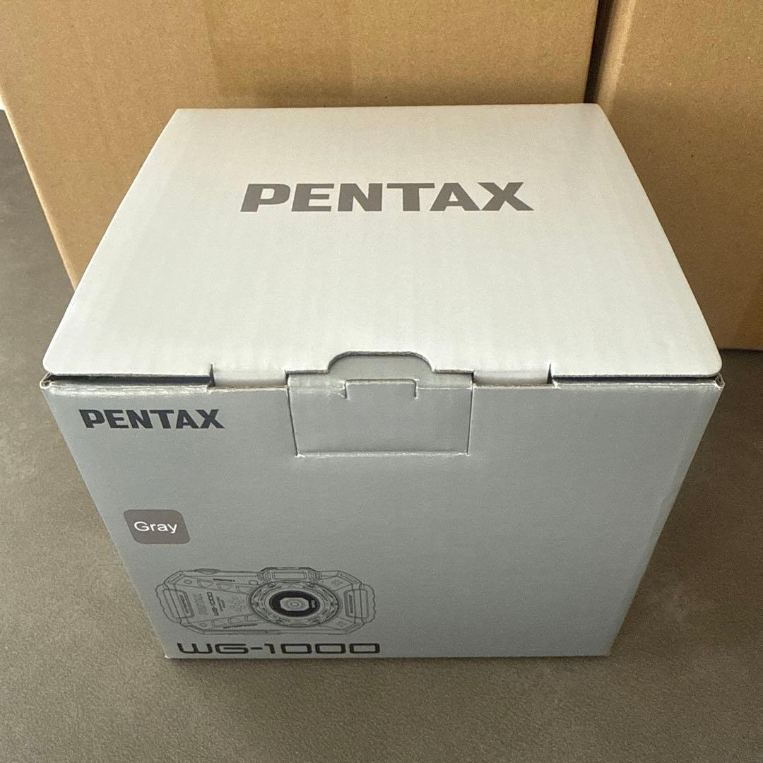 PENTAX WG-1000 コンパクトデジタルカメラ グレー