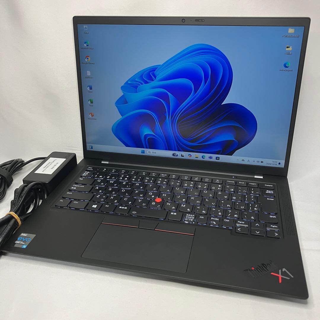 美品 ThinkPad X1 Carbon Gen9 11世代 オフィス2024