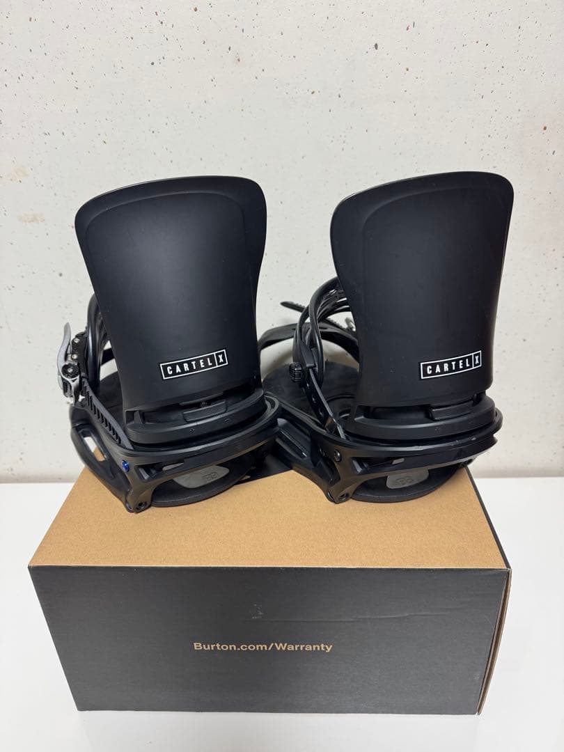 Burton Cartel X EST Mサイズ　ビンディング+ESTツール