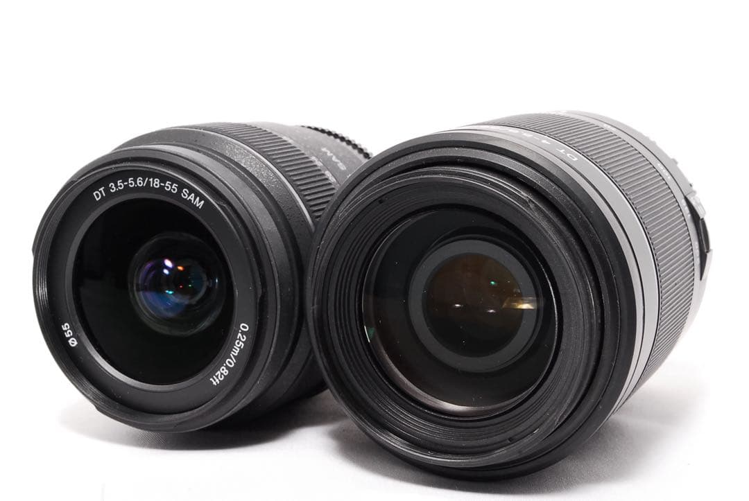 すぐ使える◆SONY α57◆スマホ転送◆一眼レフカメラ◆Wレンズセット◆入門機