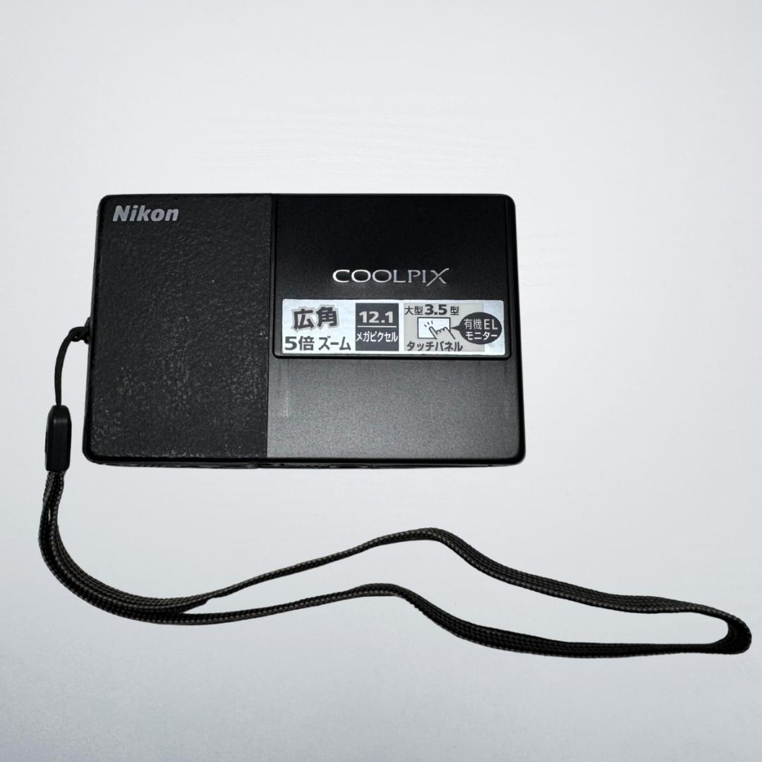 Nikon COOLPIX S70 ブラック タッチパネル 動作品 付属品多数