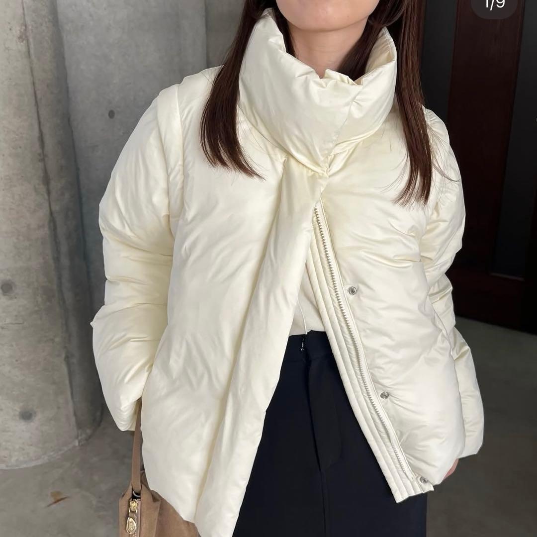 新品CAPRICIEUX LEMAGE 2WAY中綿パフジャケット ベスト　白