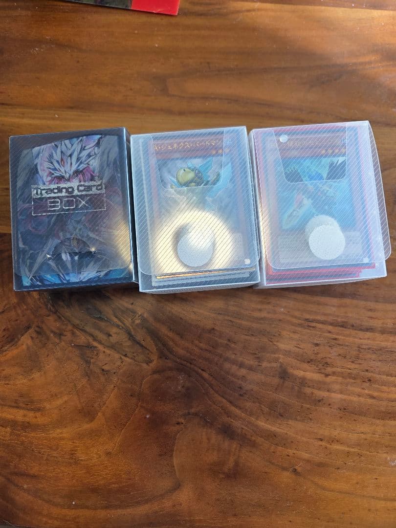 遊戯王　引退品　デッキ　スリーブ、ケース付き