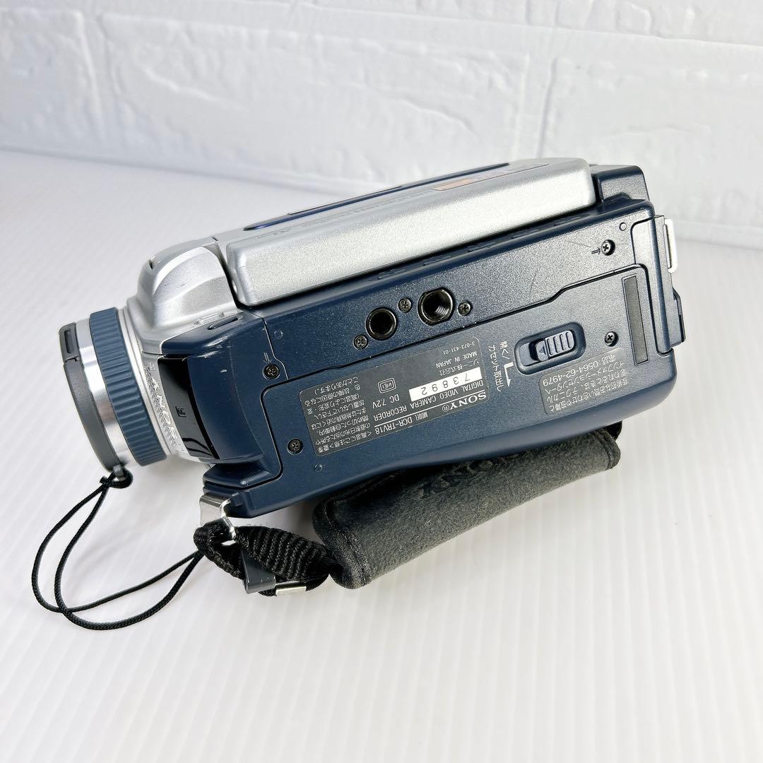 ■美品 動作良好！■ SONY mini DVビデオカメラ DCR-TRV18