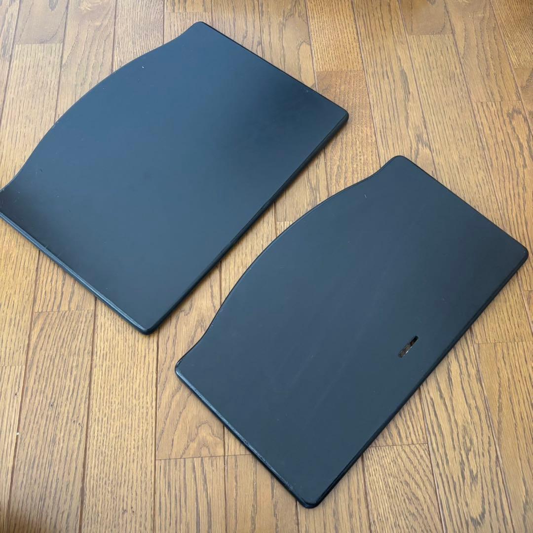 ＊美品＊ストッケ　トリップ トラップ　ベビーチェア+ベビーセット　ブラック