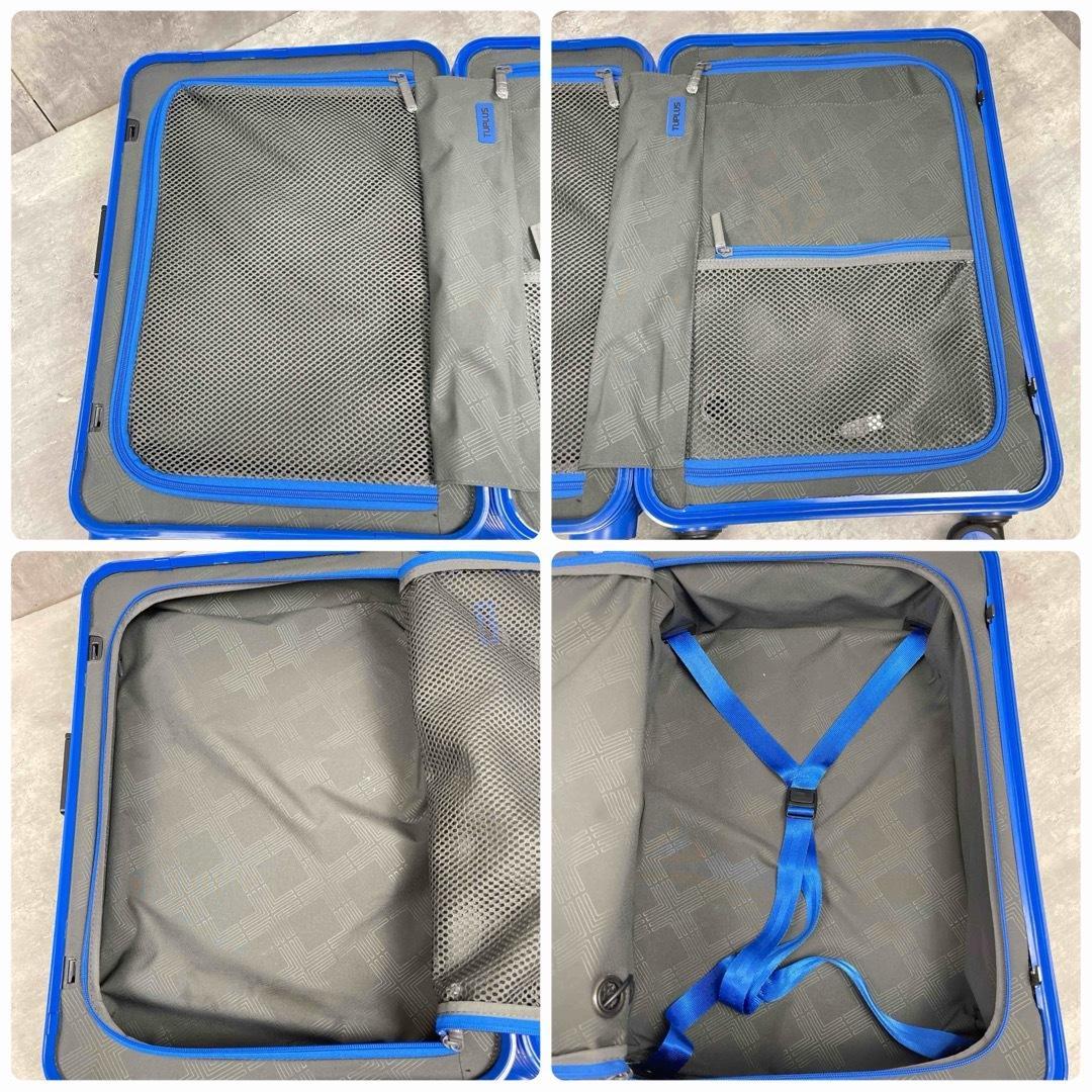 TUPLUS ブルー　38L TSA 機内持込 キャリーケース スーツケース