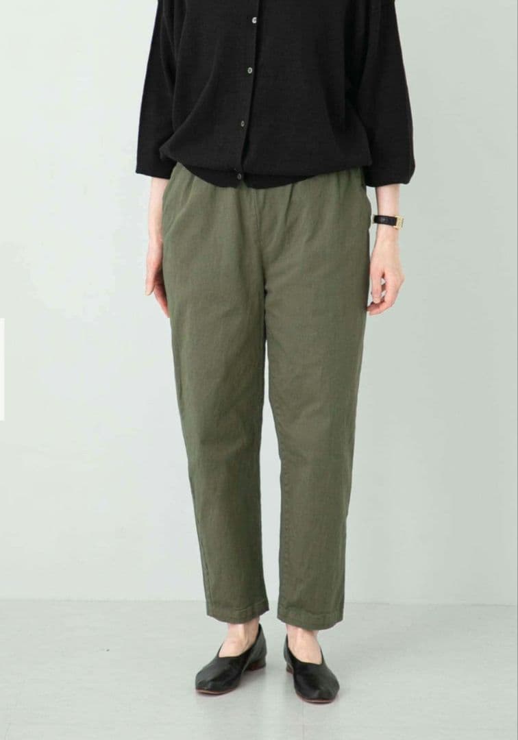 かぐれ コットンストレッチイージーパンツ