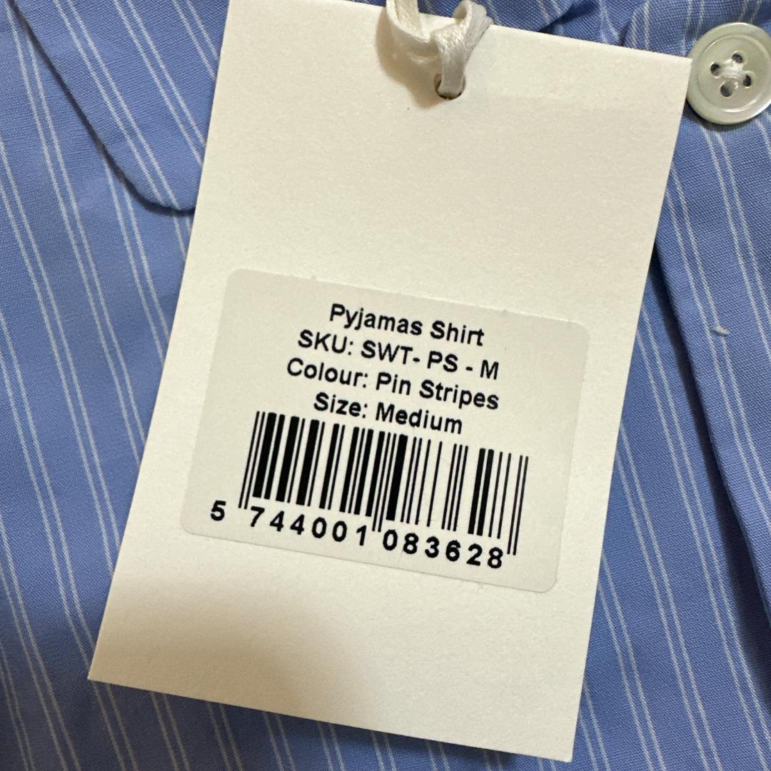 TEKLA　タグ付き　パジャマシャツ