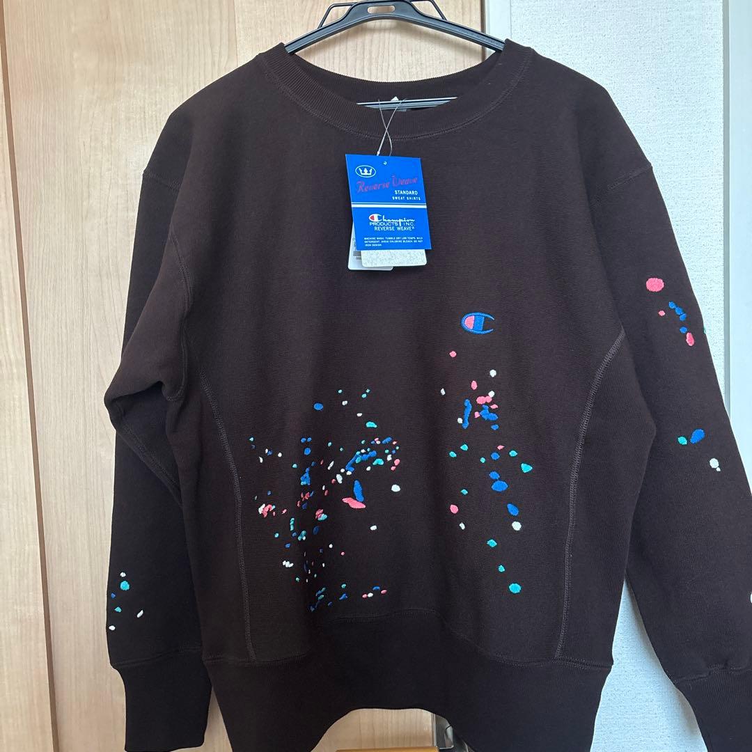 CHAMPION/ チャンピオン リバースウィーブ　別注R/W刺繍　スウェット