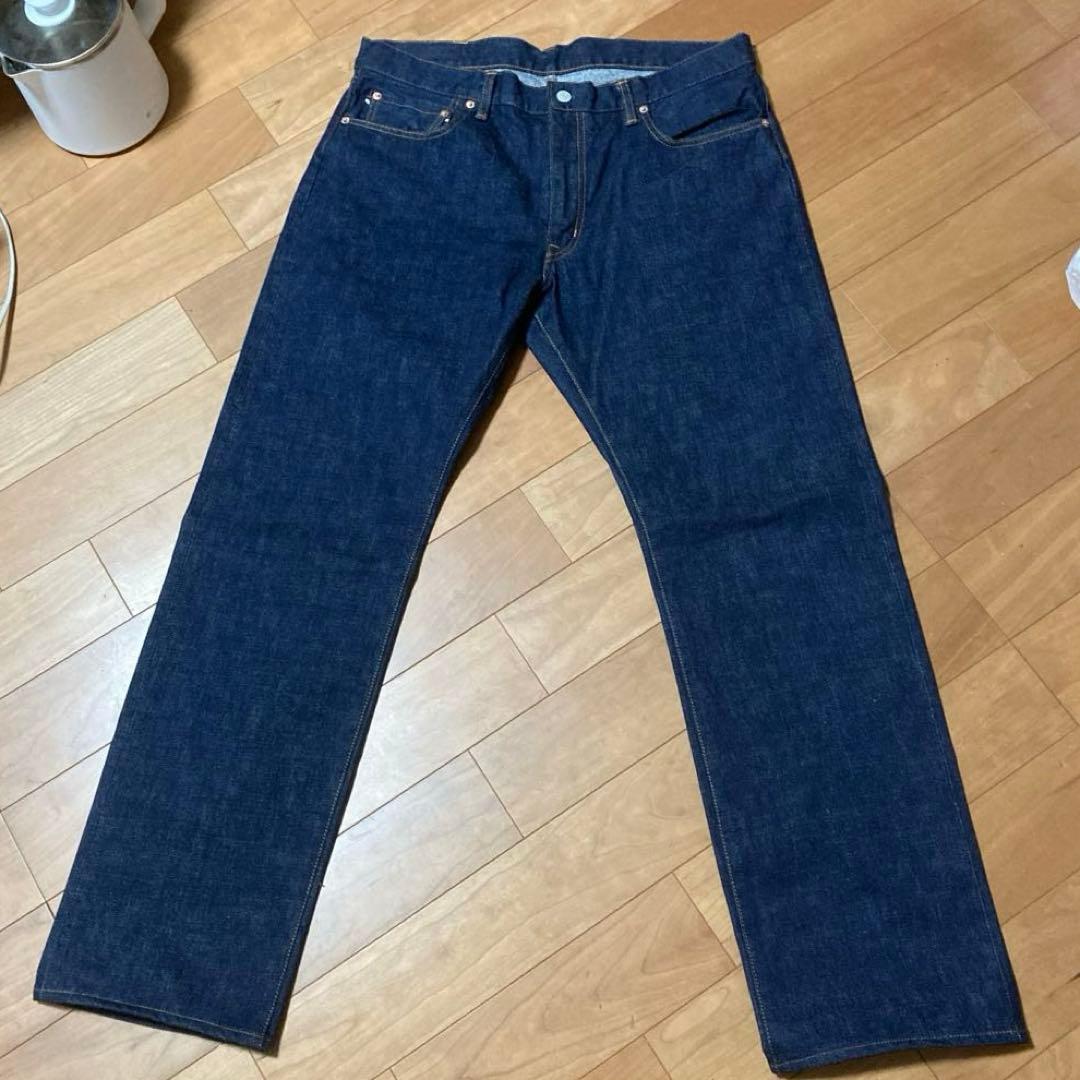 N*5様 児島ジーンズ　ストレートデニム　15ozセルピッチデニム　zipフライ