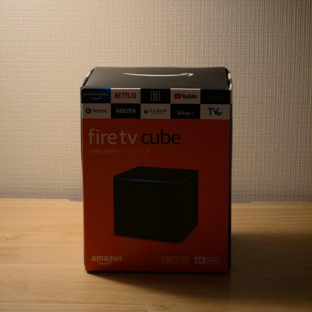 Fire TV Cube 第4世代 - Alexa対応音声認識リモコン付属