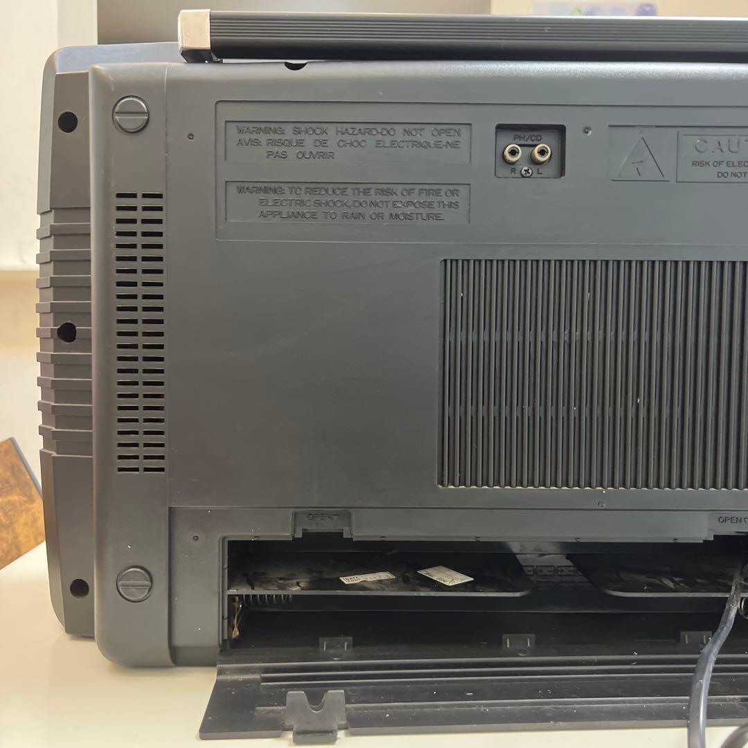 【けーじ@】LASONICラジオ カセットテープ プレーヤーTRC-931