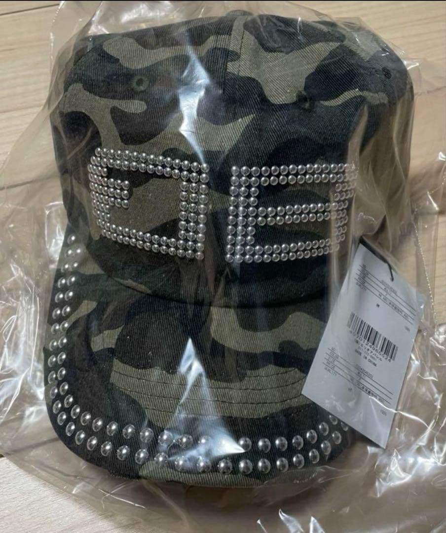 新品 BEEDEN BD STUDS DAMAGE CAP CAMO