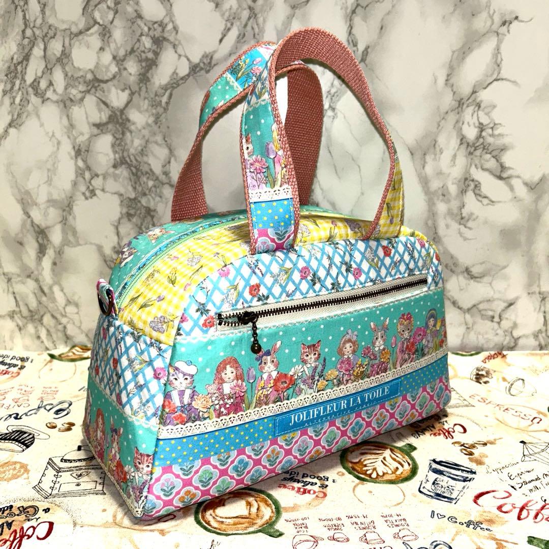 カナアキ様ꔛ‬ෆBOX型トートバッグ♡ジョリーフルール·͜·ᰔᩚ