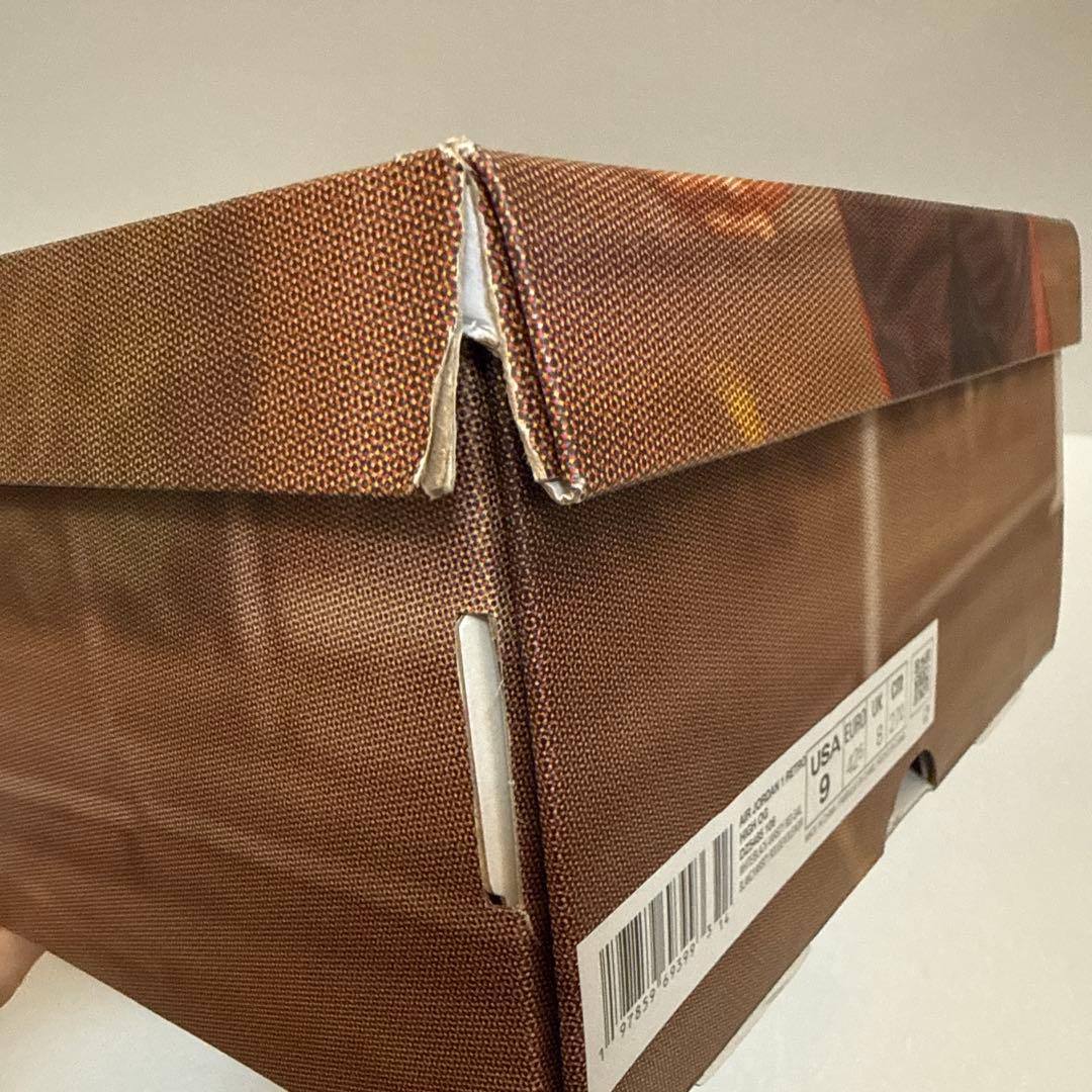 【美品】Nike Air Jordan 1 highジョーダンblack toe