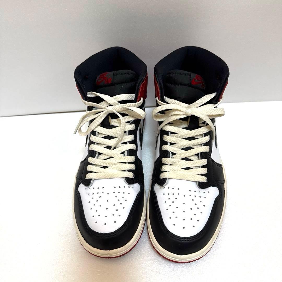 【美品】Nike Air Jordan 1 highジョーダンblack toe